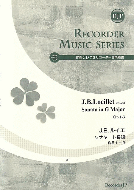 Jean Baptiste Loeillet de Gant: Sonata in G Major, Op. 1-3