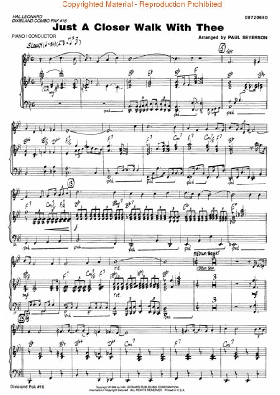 Dixieland Combo Pak #16 Jazz Ensemble scores gallery preview page 2