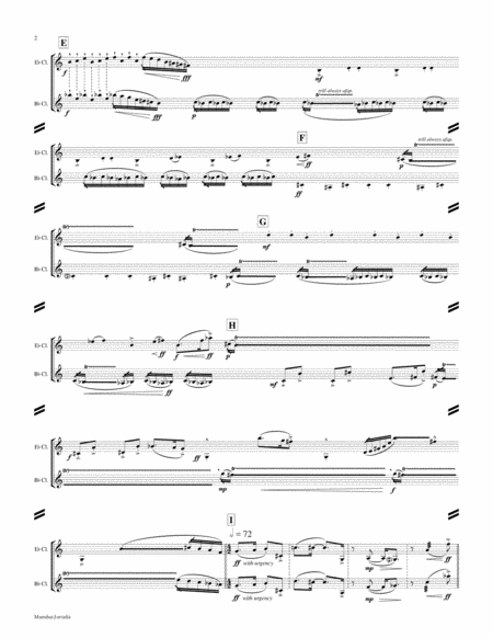 Mundus Jovialis - for 2 Clarinetists image number null