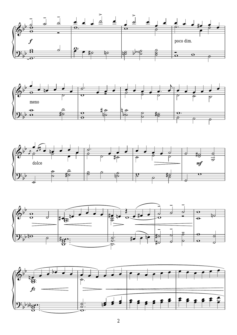 Religioso, Op.78 No.3 Religioso, Op.78 No.3 Piano Solo scores gallery preview page 2
