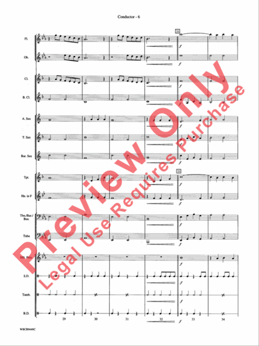 The Lion Sleeps Tonight The Lion Sleeps Tonight Concert Band scores gallery preview page 8