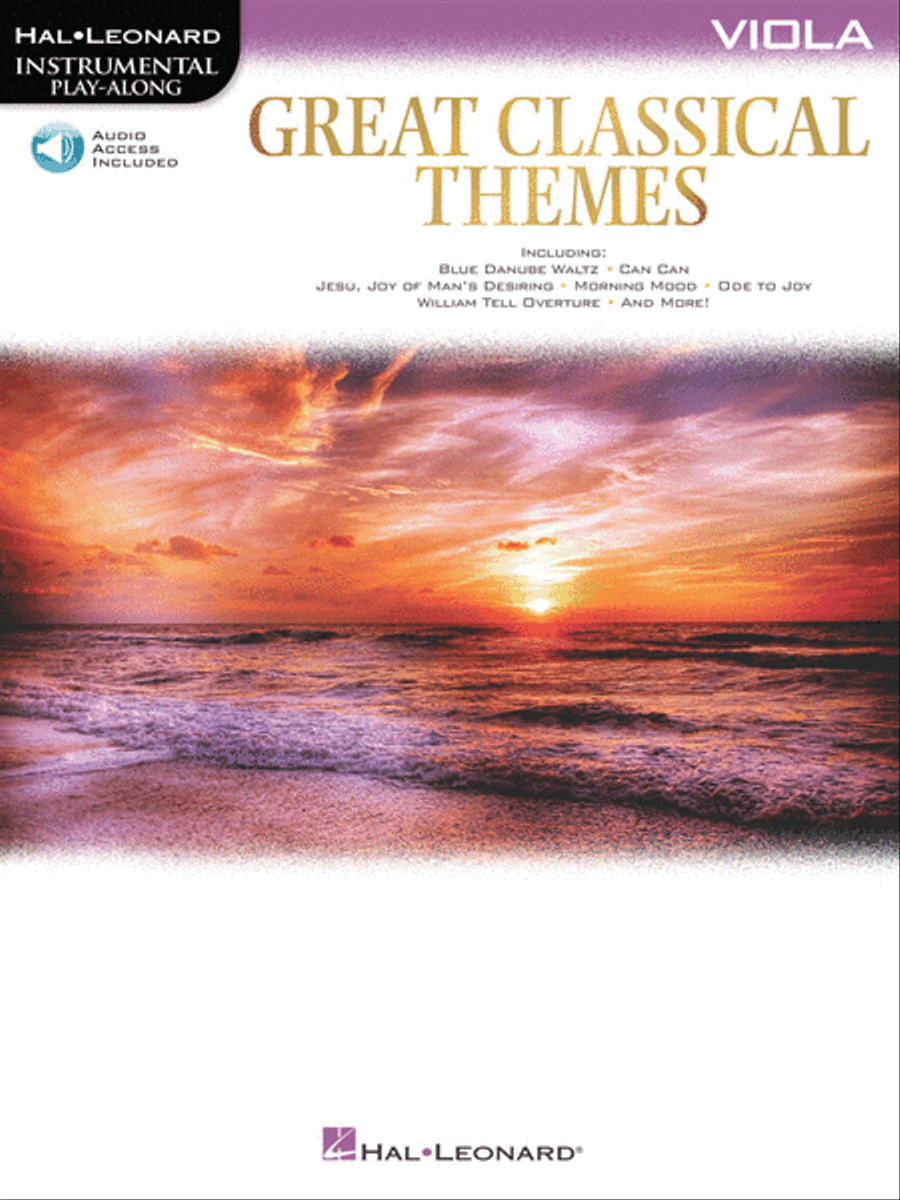 Great Classical Themes Great Classical Themes Viola Solo scores gallery preview page 1