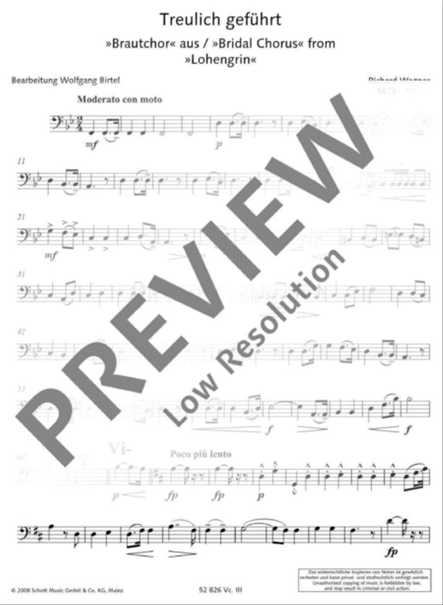 Treulich geführt Choir scores gallery preview page 13