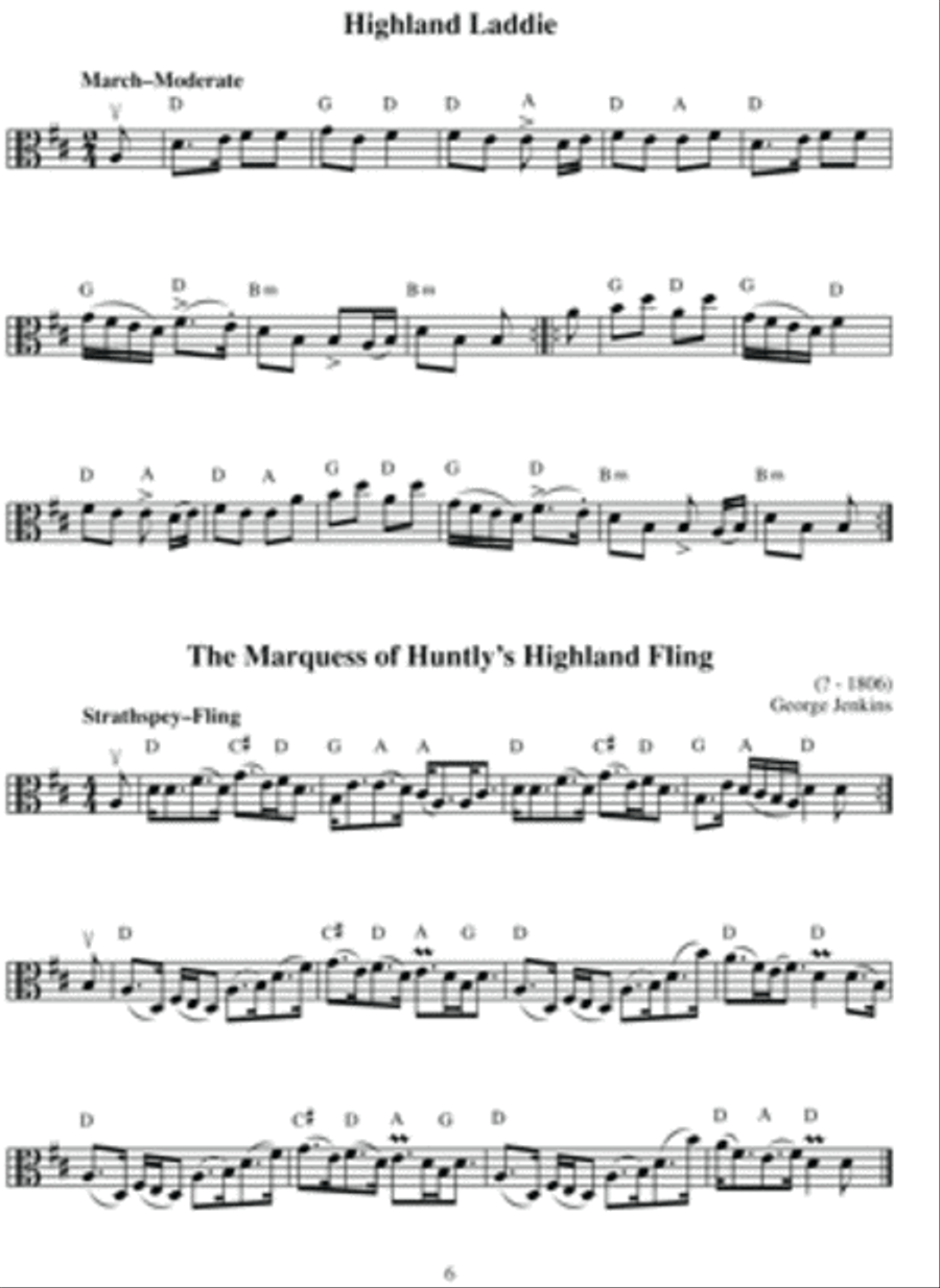 Scottish Fiddling for Viola Viola Solo scores gallery preview page 4