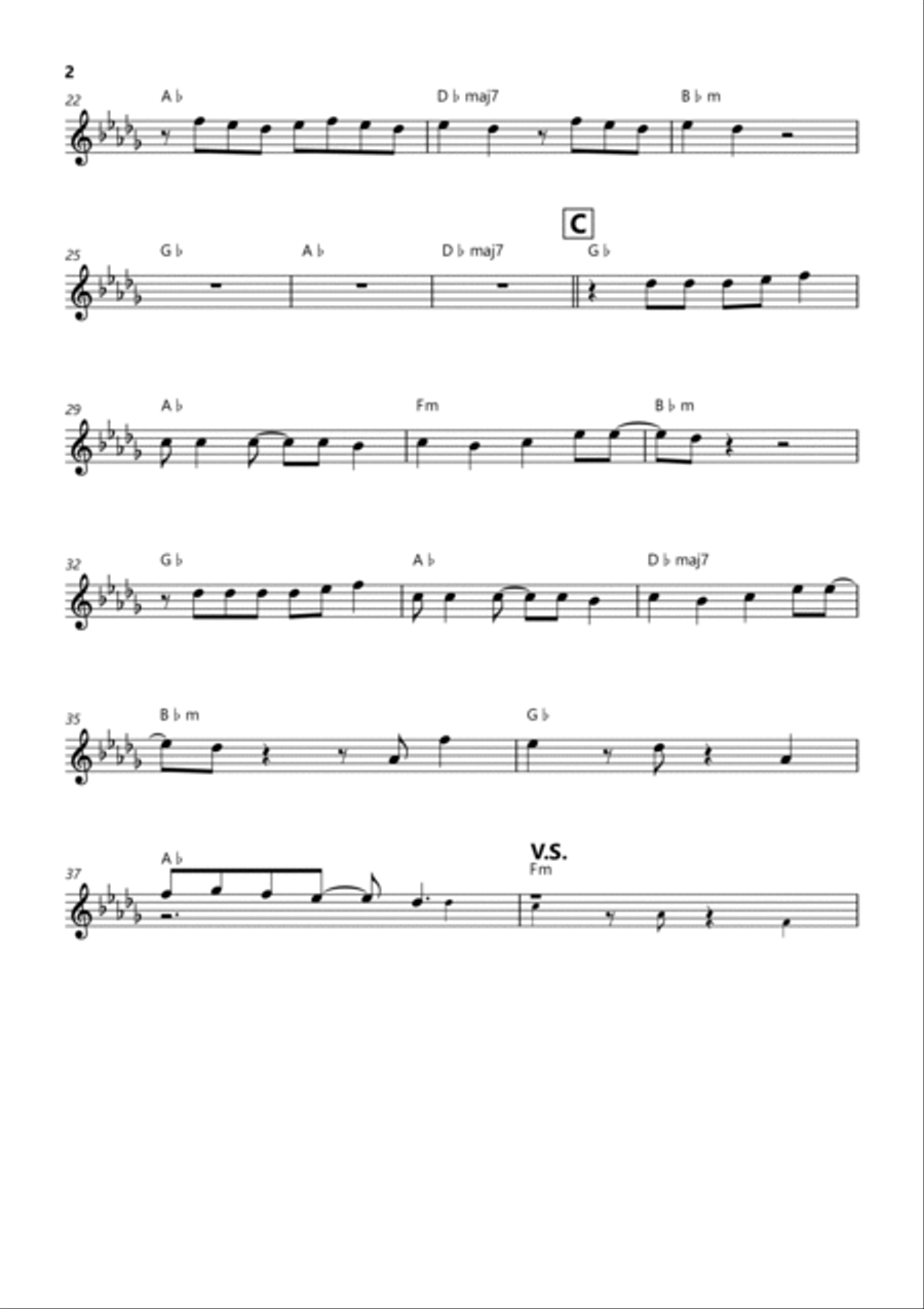 Fortnight Piano scores gallery preview page 2