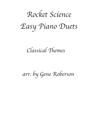 Book cover for Easy Piano Classical Duets