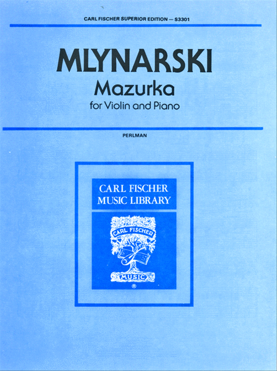 Mazurka Violin Solo scores gallery preview page 1
