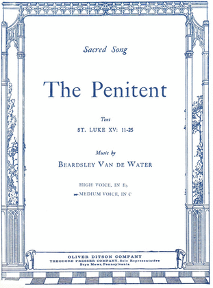 Book cover for The Penitent