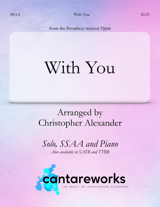 Book cover for With You
