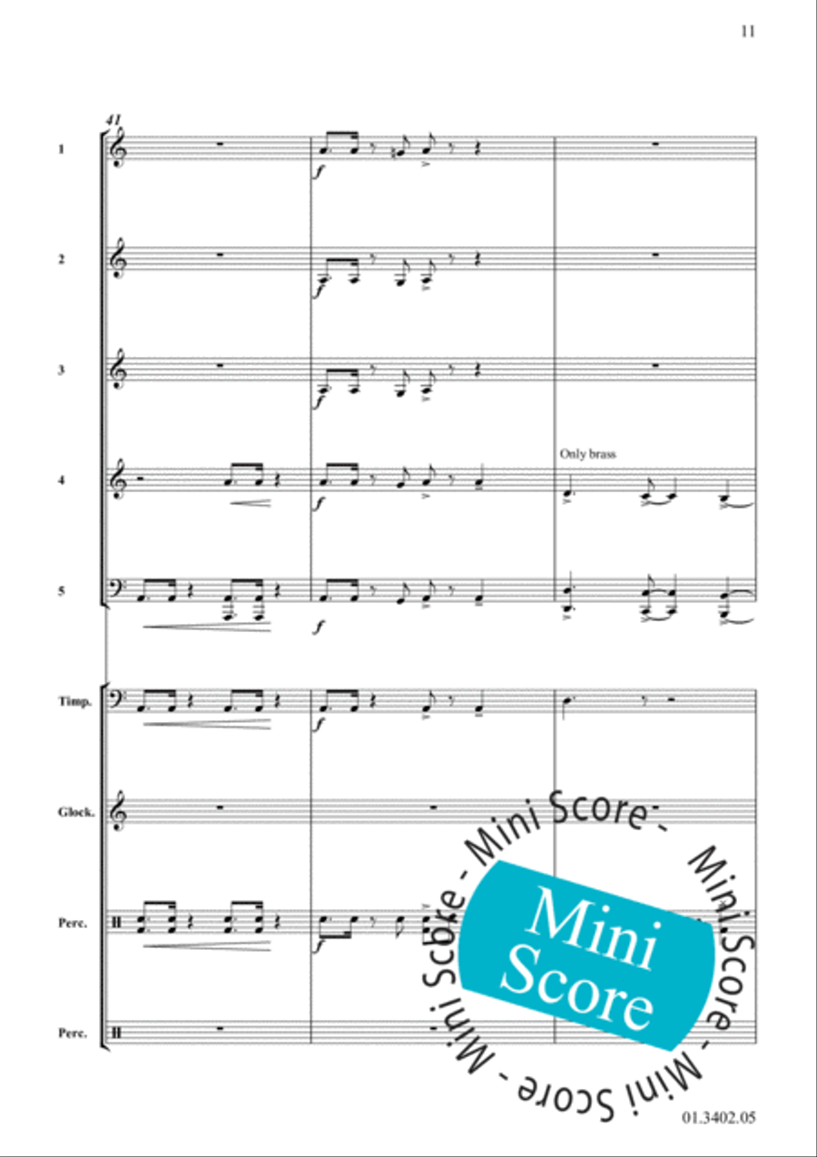 The Great Beethoven Bonanza Concert Band scores gallery preview page 15