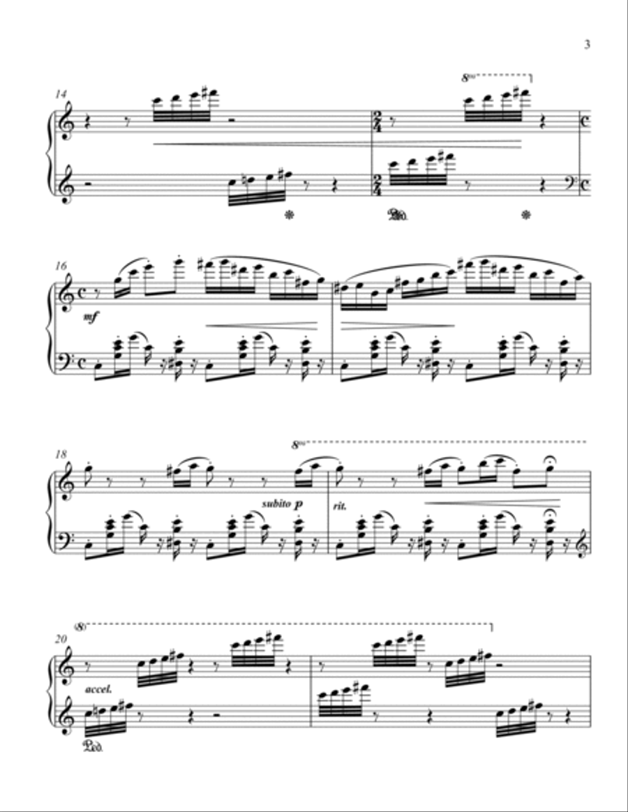 8. Intshe the Ostrich Piano Solo scores gallery preview page 3
