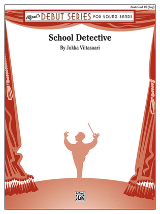 Book cover for School Detective