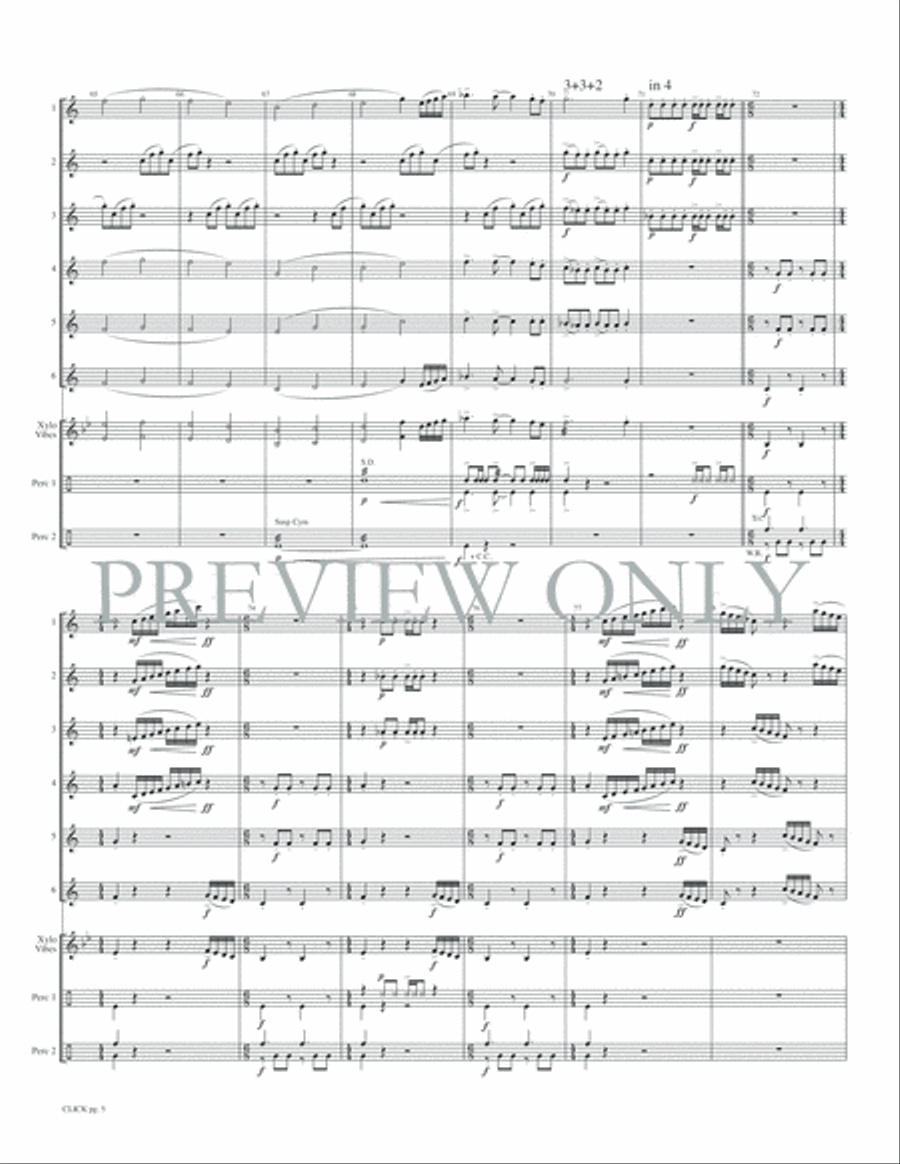 Click Small Ensemble scores gallery preview page 7