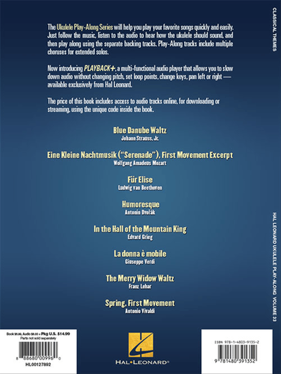 Classical Themes Ukulele scores gallery preview page 5
