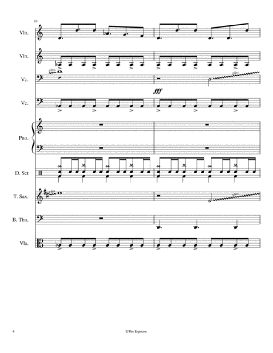 SHRED Large Ensemble scores gallery preview page 4