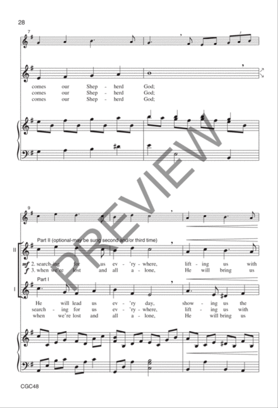 Imagine God! Preview Kit (Score & CD) Choir scores gallery preview page 16