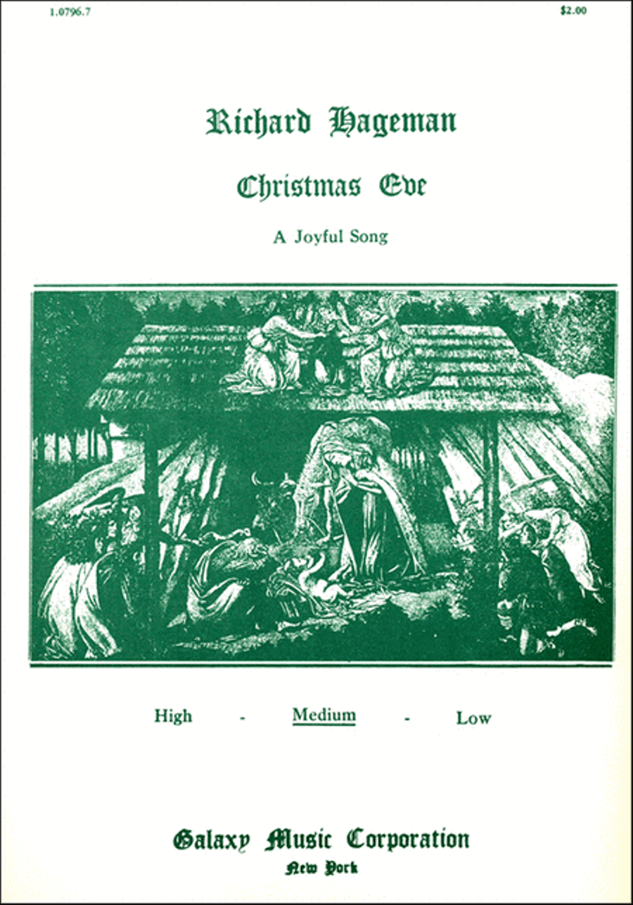 Christmas Eve Medium Voice scores gallery preview page 1