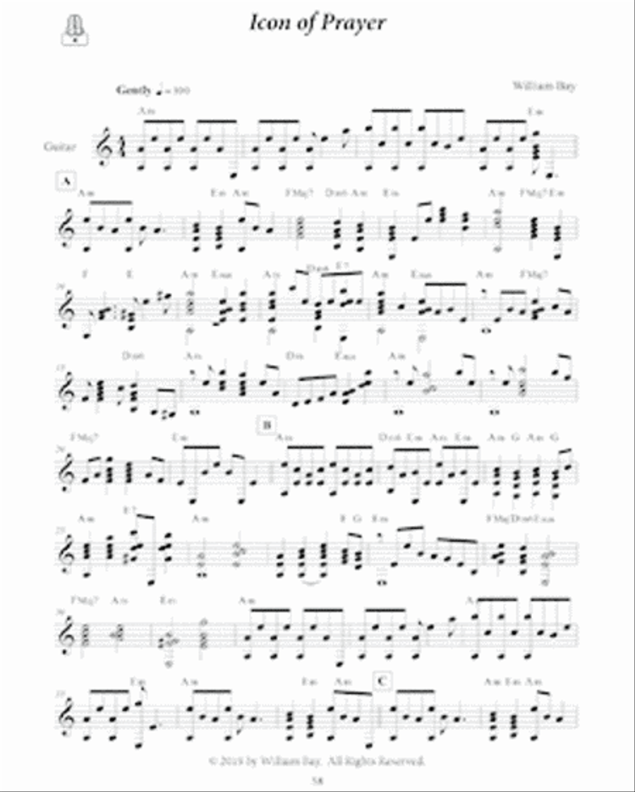 Trumpet and Guitar Trumpet Solo scores gallery preview page 3