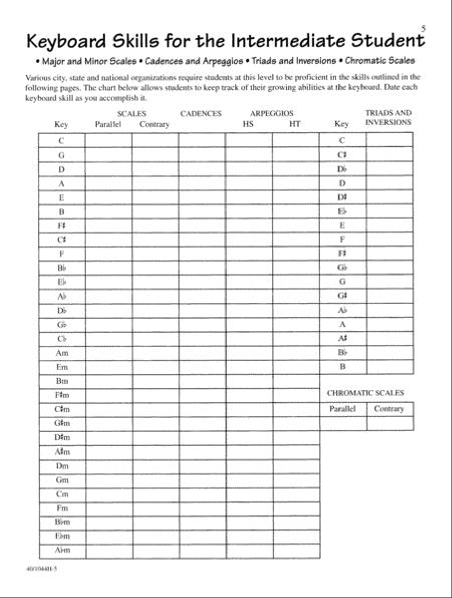 Noona Comprehensive Keyboard Skills Intermediate Student Piano Method scores gallery preview page 3