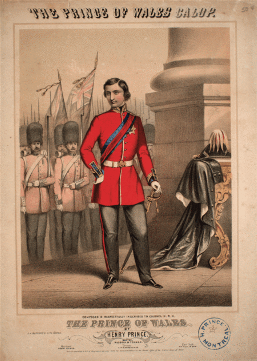 The Prince of Wales Galop Piano Solo scores gallery preview page 1
