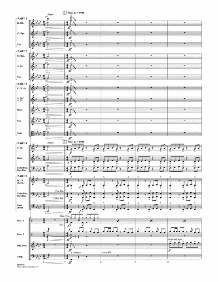 Pixar Movie Favorites - Conductor Score (Full Score)