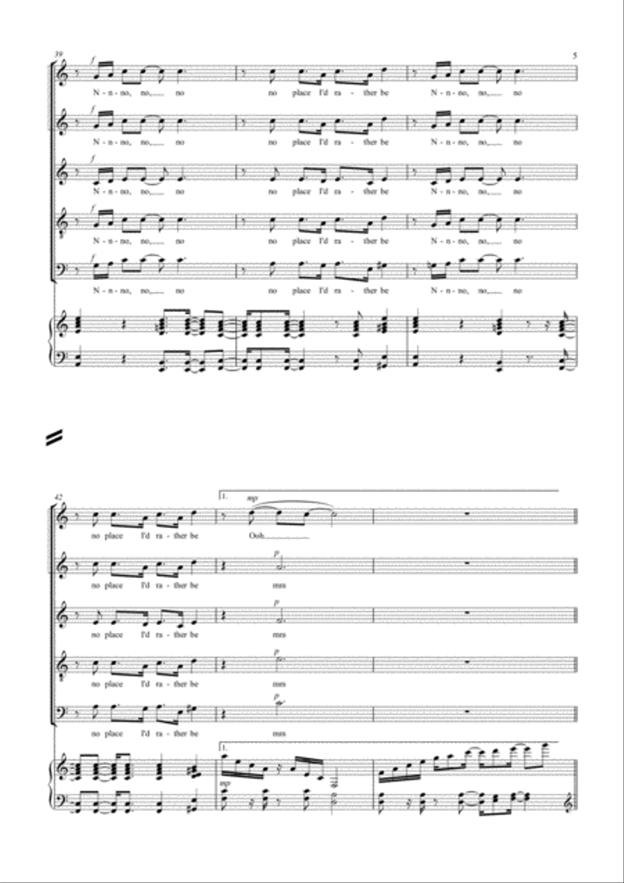 Rather Be Divisi scores gallery preview page 5