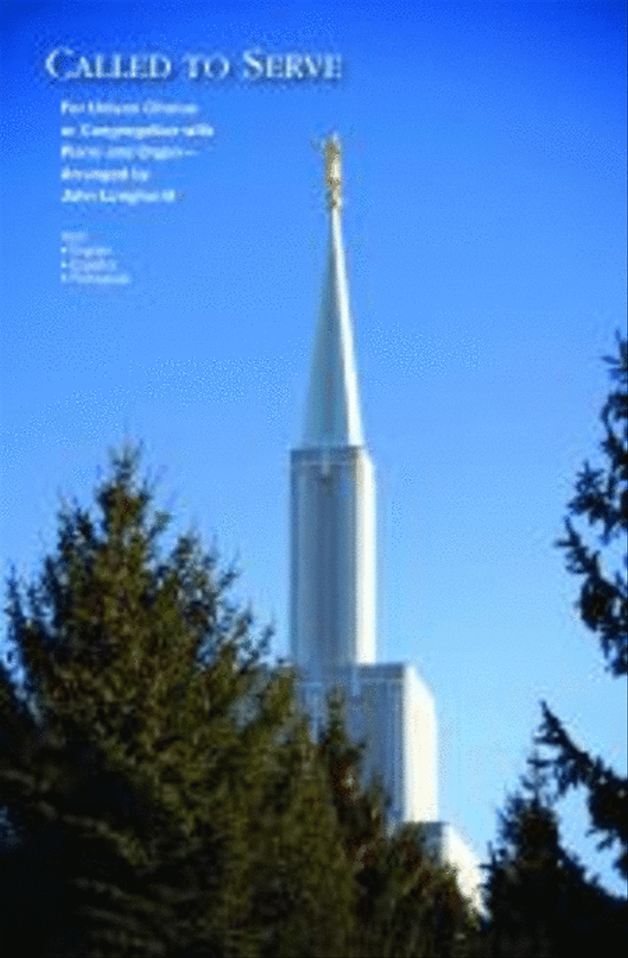 Called To Serve - Unison Chorus - Organ & Piano Unison Choir scores gallery preview page 1