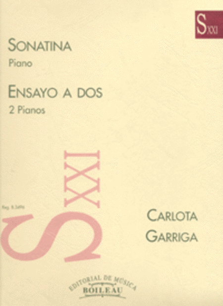 Carlota Garriga : Sonatina / Ensayo A Dos