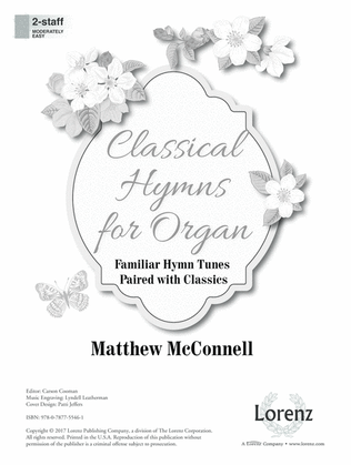 Book cover for Classical Hymns for Organ (Digital Delivery)