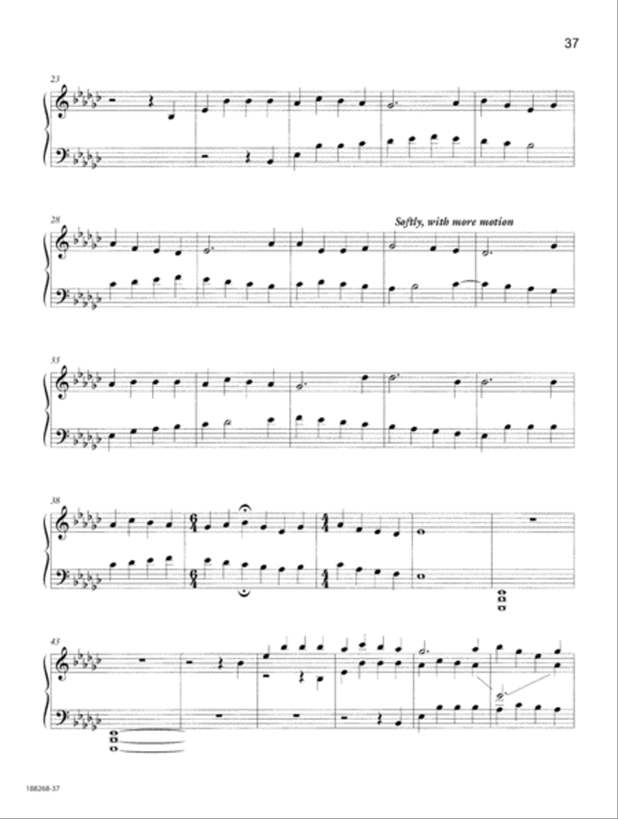 Prepare Him Room - Book and Listening CD Piano Solo scores gallery preview page 23