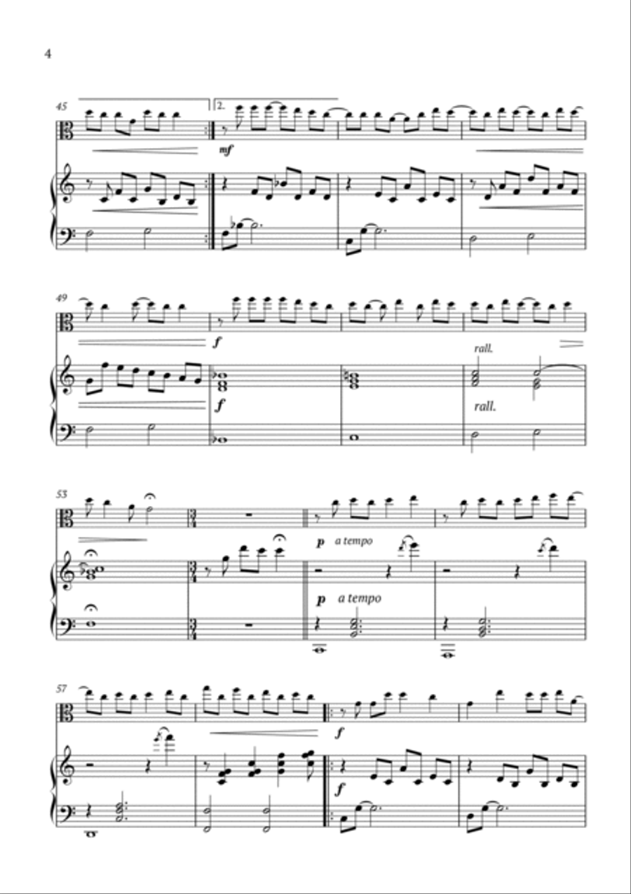 Fearless Viola scores gallery preview page 4