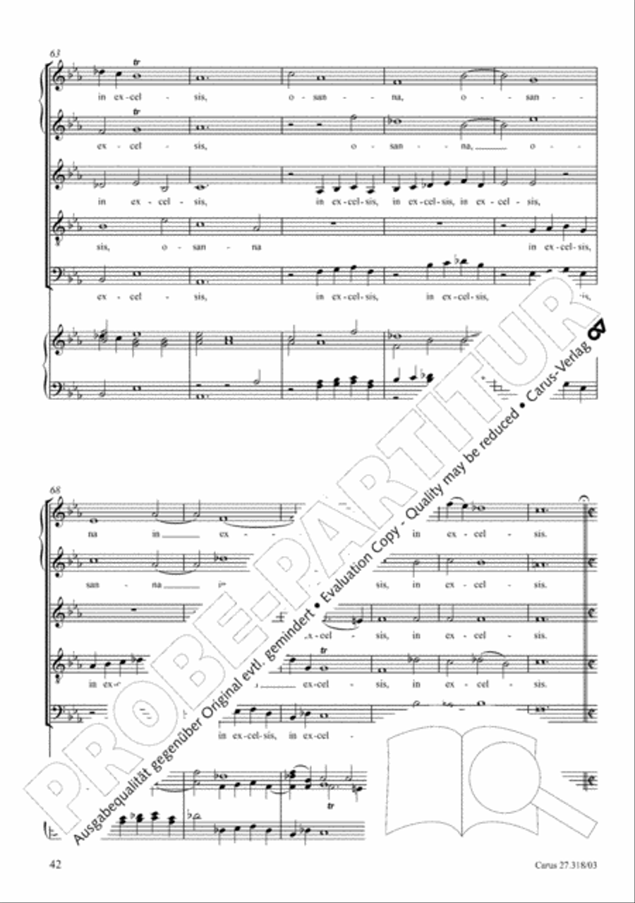 Requiem in F minor SSATB scores gallery preview page 43