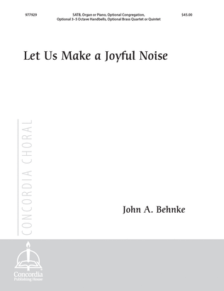 Let Us Make a Joyful Noise (Full Score)