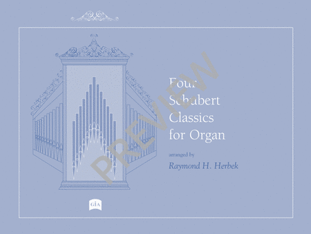 Four Schubert Classics for Organ image number null