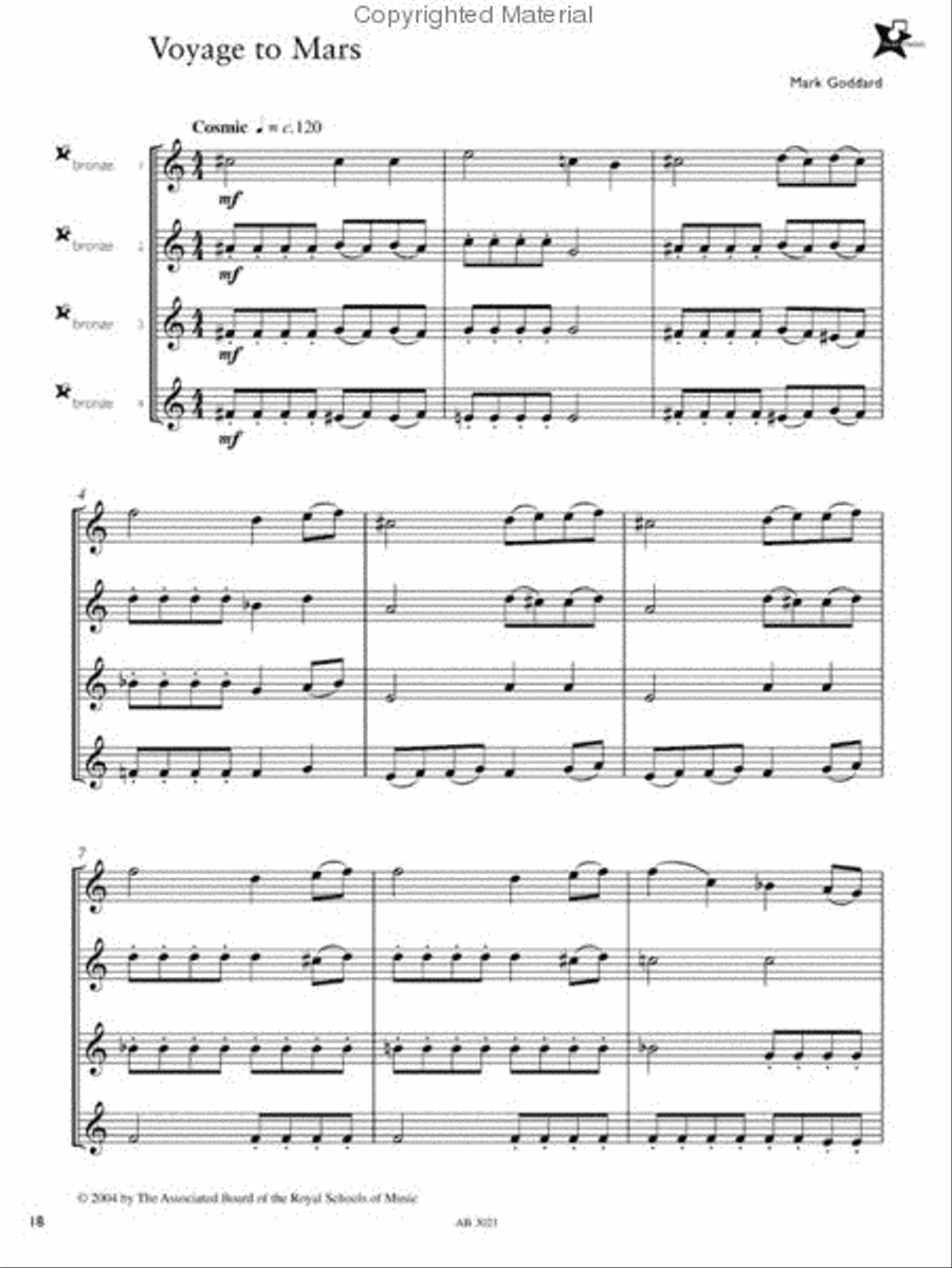Music Medals Bronze Flute Ensemble Pieces Flute scores gallery preview page 2