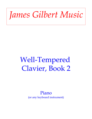The Well-Tempered Clavier, Book 2