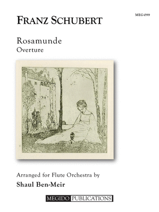 Book cover for Rosamunde Overture for Flute Orchestra