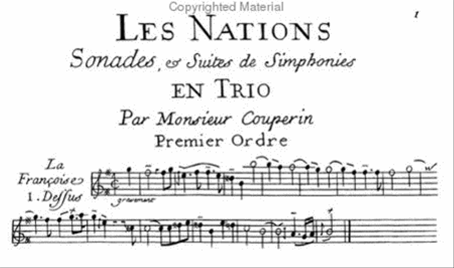 Les Nations (complete sources) Flute scores gallery preview page 2