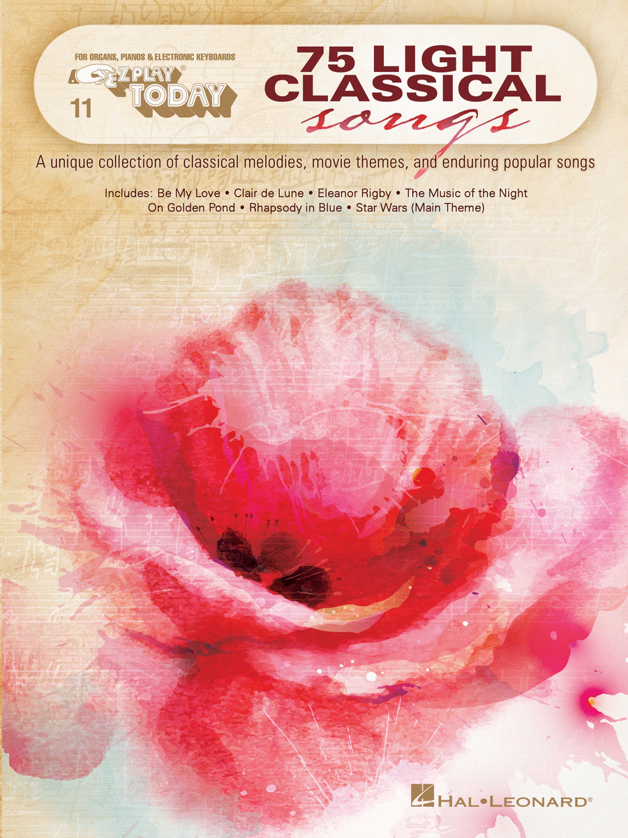 75 Light Classical Songs Electronic Keyboard scores gallery preview page 1