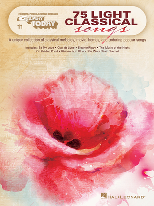 Book cover for 75 Light Classical Songs