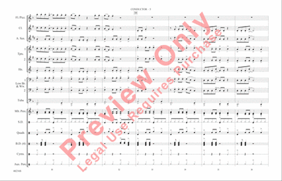 High Hopes High Hopes Marching Band scores gallery preview page 6
