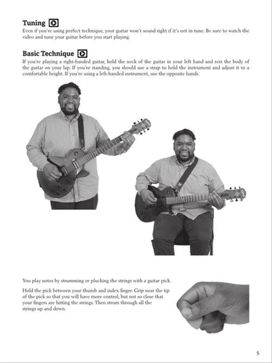 Modern Band Method – Guitar, Book 1 Concert Band Methods scores gallery preview page 6
