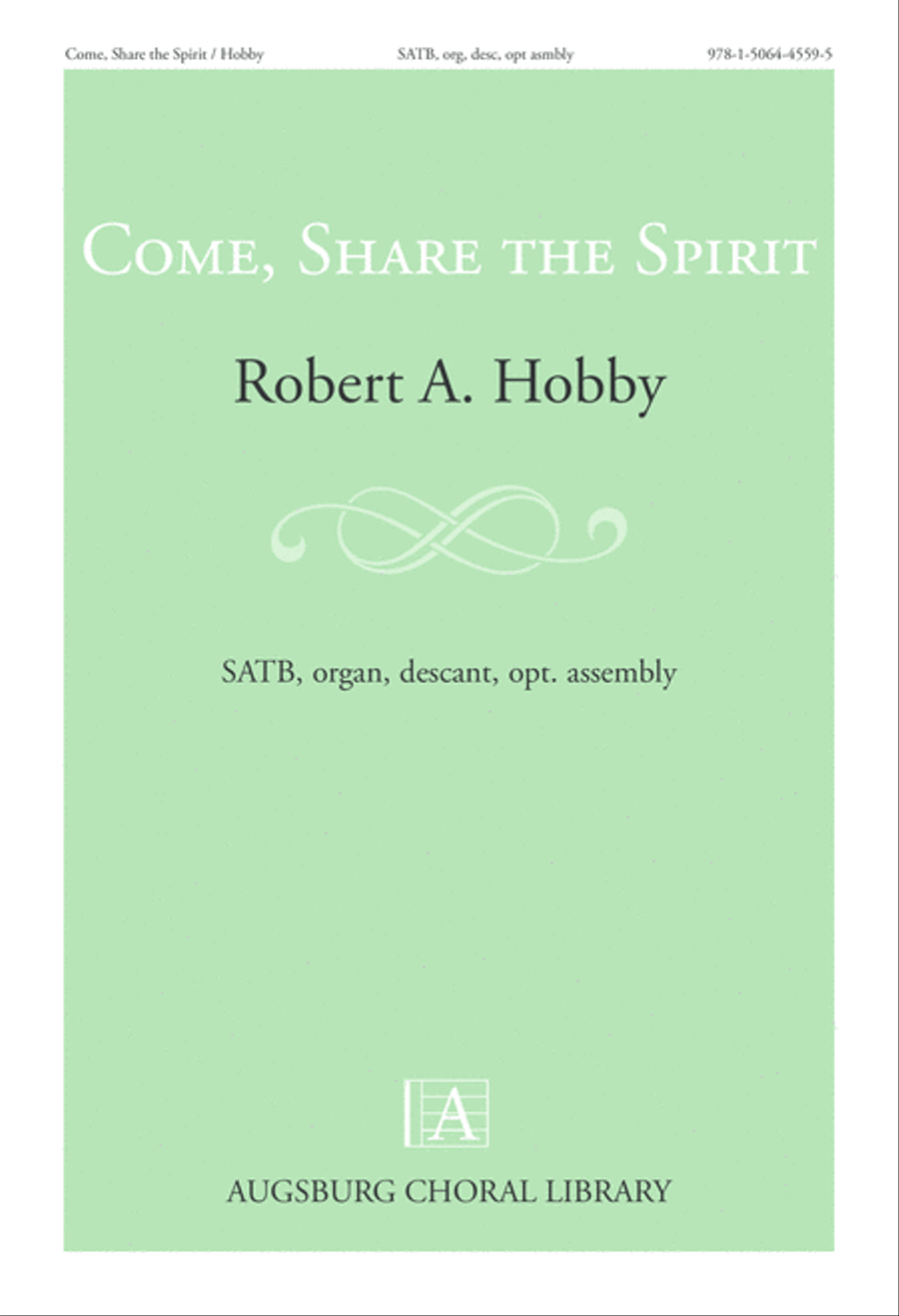 Come Share the Spirit 4-Part scores gallery preview page 1