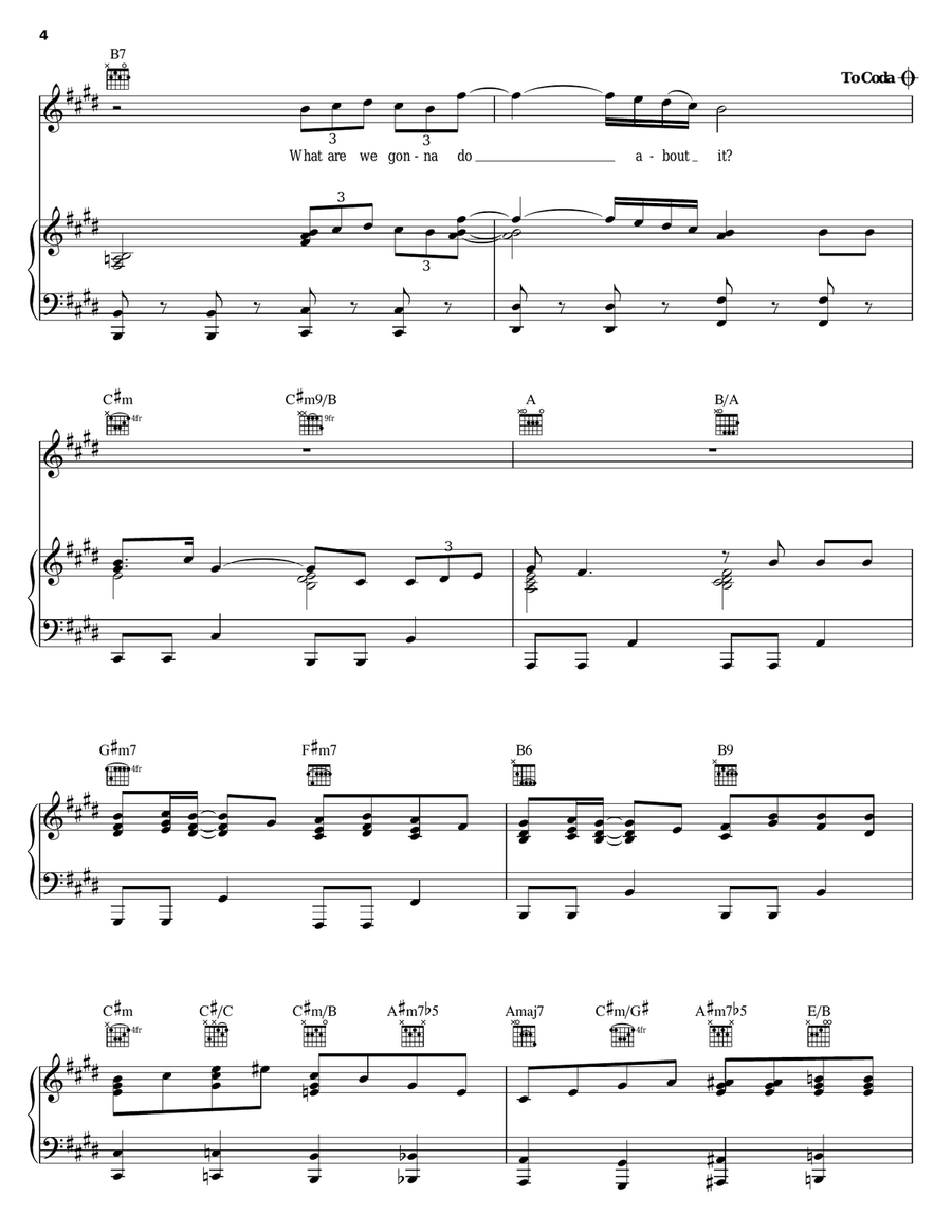 Another Believer Piano, Vocal, Guitar scores gallery preview page 4