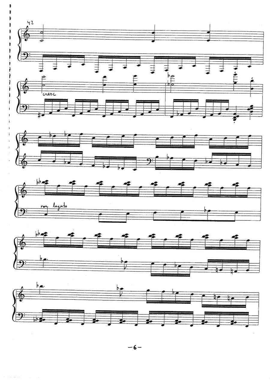 Disentimento Disentimento Piano Solo scores gallery preview page 6