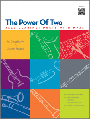 Book cover for Power Of Two, The - Jazz Clarinet Duets with MP3s