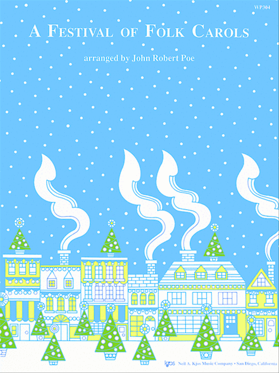 A Festival of Folk Carols Piano Solo scores gallery preview page 1