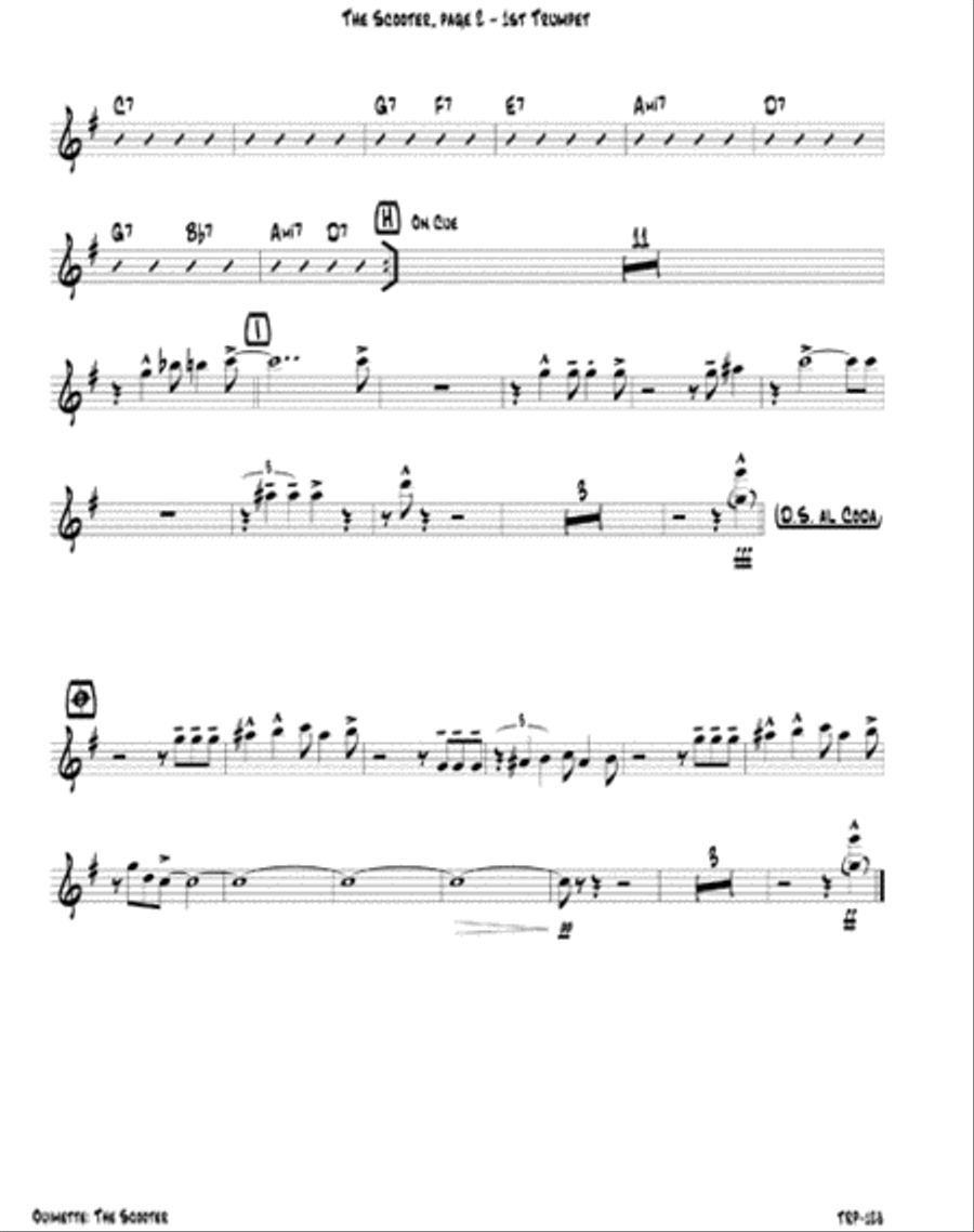 The Scooter Small Ensemble scores gallery preview page 6
