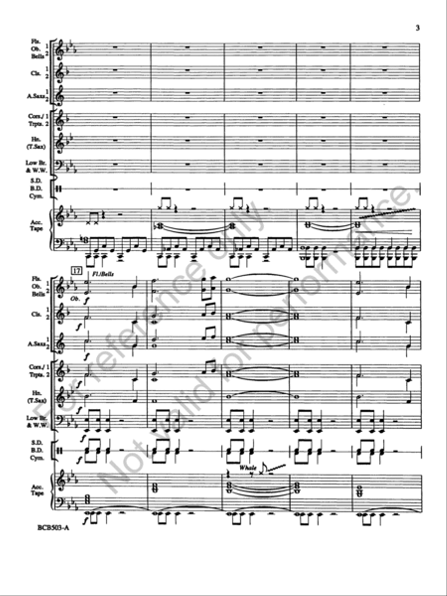 Nautilus Concert Band scores gallery preview page 5