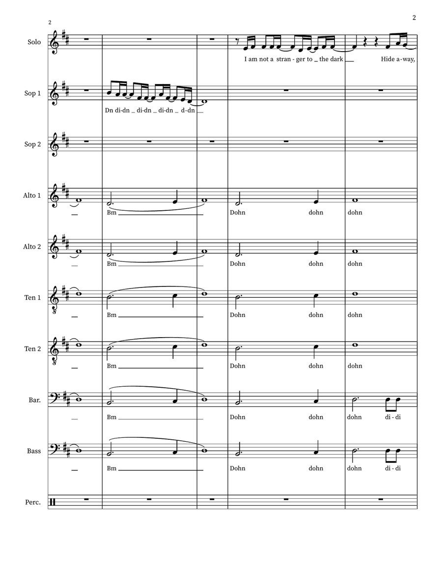 This Is Me Choir scores gallery preview page 2